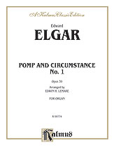 Pomp and Circumstance Organ sheet music cover